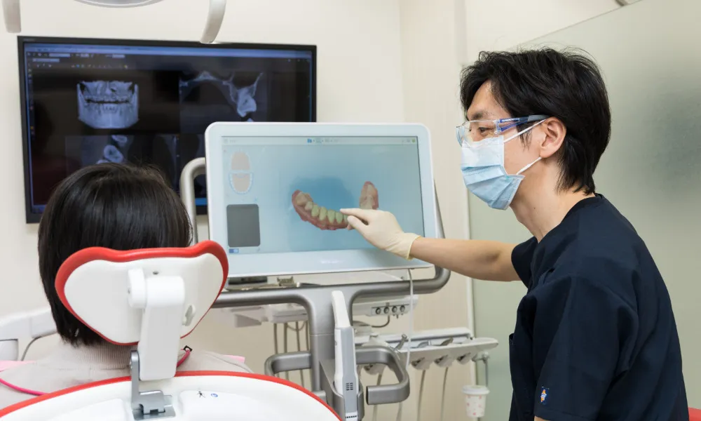 中途半端な治療ではなく、理想の状態を目指します